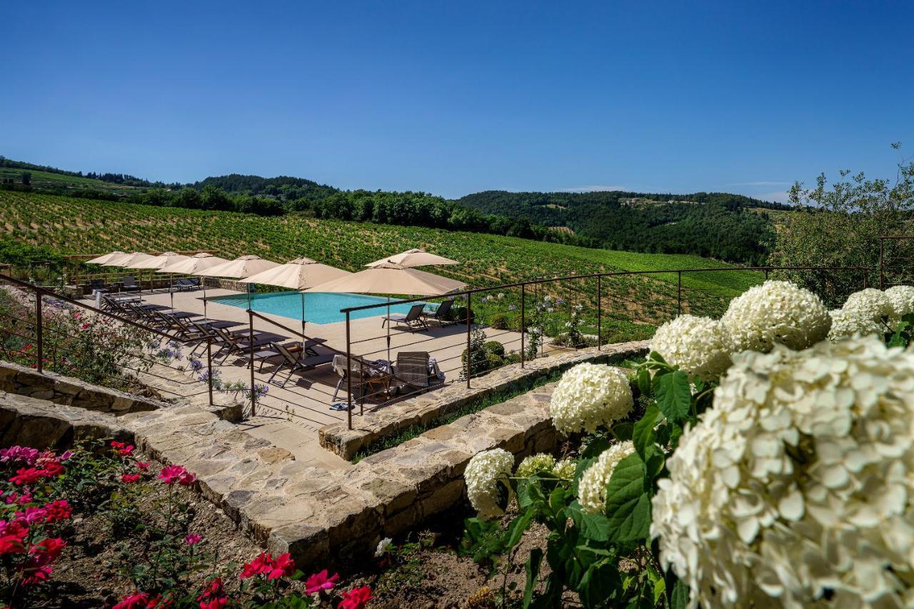 Hotel La Pietra Del Cabreo à Greve in Chianti Extérieur photo